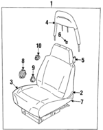 AWR2813LOY - : Cushion Cover for Land Rover: Discovery Image