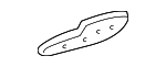 98150553500 - Body: Side Retainer for Porsche Image