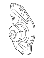 5184498AH - Belts &amp; Cooling: Engine Water Pump for Chrysler: 300, Town &amp; Country | Dodge: Challenger, Charger, Durango, Grand Caravan, Journey | Jeep: Grand Cherokee | Ram: 1500, C/V Image