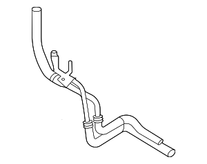 L1MZ7G071J - : Engine Coolant Hose for Ford: Explorer, Police Interceptor Utility | Lincoln: Aviator Image
