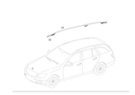 2048900393 - Case and Container: Roof Railing for Mercedes-Benz Image