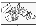 1740086Z03 - : Water Pump Assembly for Suzuki Image