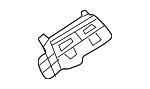 4K0819203D - Body: Louver for Audi Image