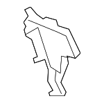 842590C020 - Steering: Switch Cover for Toyota: Sequoia, Tundra Image