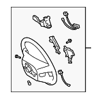 2007-2016 Toyota - Steering Wheel