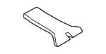 8K0819801A - Body: Outlet Duct for Audi: A4, A4 Quattro, A5, A5 Quattro, allroad, RS5, S4, S5 Image