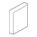 Windshield Pillar Trim Clip