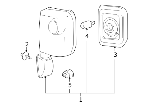 Outside Mirrors for 2014 Toyota FJ Cruiser #0