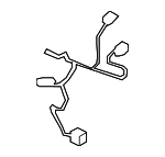 20954751 - Body: Harness for Cadillac: Escalade, Escalade ESV | Chevrolet: Suburban 1500, Suburban 2500, Tahoe | GMC: Yukon, Yukon XL 1500, Yukon XL 2500 Image