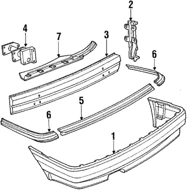 893807305D7DL - Body: Bumper Cover for Audi Image
