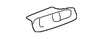 16816019 - Body: Inner Bracket for Buick: LeSabre | Cadillac: DeVille | Oldsmobile: Aurora | Pontiac: Bonneville Image