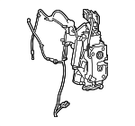 7B0843013L - Body: Latch for Volkswagen Image