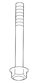 N91272101 - : Suspension Cross-Member Mount Bolt for Audi: e-tron GT, e-tron Quattro, e-tron S, e-tron S Sportback, e-tron Sportback, Q5, Q5 PHEV, Q5 Sportback, Q8 e-tron, Q8 e-tron Sportback, SQ5, SQ5 Sportback, SQ8 e-tron, SQ8 e-tron Sportback Image