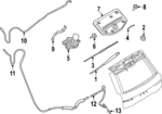 LR187467 - : Wiper Motor for Land-Rover Image