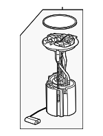 68666052AA - : Fuel Pump Assembly for Ram: 1500 Image