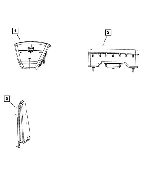 Air  Bags for 2009 Dodge Journey #2
