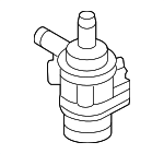 1K0965561J - Cooling System: Engine Auxiliary Water Pump for Audi: A3, A3 Quattro, Q3, Q3 Quattro, TT, TT Quattro, TTS Quattro Image