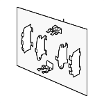 D1080CA00C - : Hardware Kit for Nissan Image