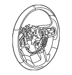 7NC06TX7AA - Steering: Steering Wheel for Ram: 1500 Image