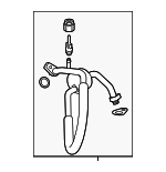 ML3Z19867Z - : A/C Refrigerant Suction Hose for Ford: F-150 Image