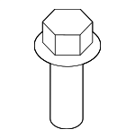 1140306146K - Engine: Support Bracket Upper Bolt for Kia Image