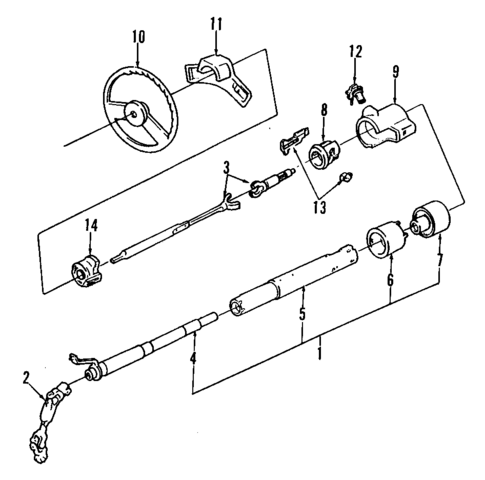Steering Wheel for 1992 Chevrolet G20 #0