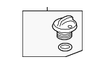 25202484 - Engine: Engine Oil Filler Cap for GM Image