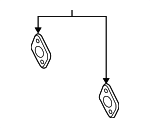 3754587 - Cooling System: Water Pump Gasket for GM Image