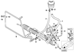 32411092982 - Steering: Hose for BMW Image