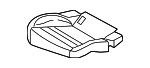 97052257103 - Body: Seat Cushion Pad for Porsche: Panamera Image