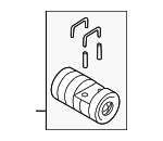 Rack Kit Piston & Nut Asm
