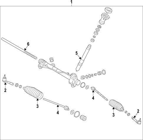 Steering Gear & Linkage for 2021 Hyundai Venue #1