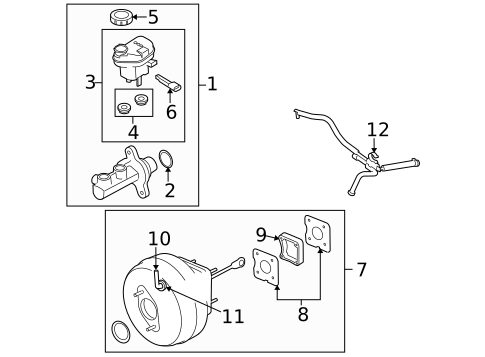 Hydraulic System for 2010 Lincoln MKS #0