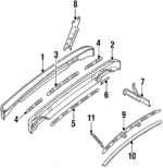8941111410 - : Bumper Bracket for Isuzu Image