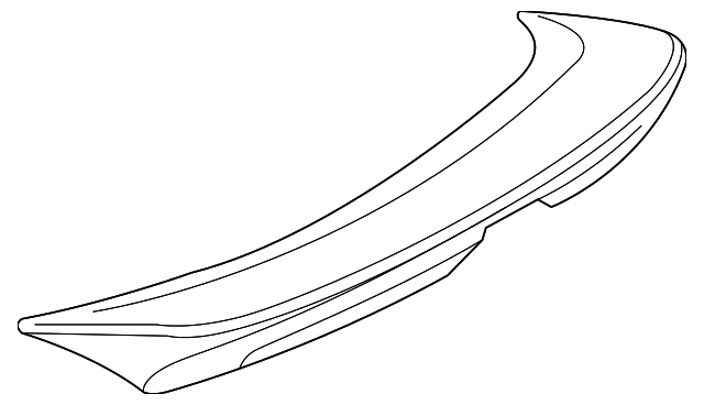 Spoiler Assembly - Nissan (K6030-9KC4A)