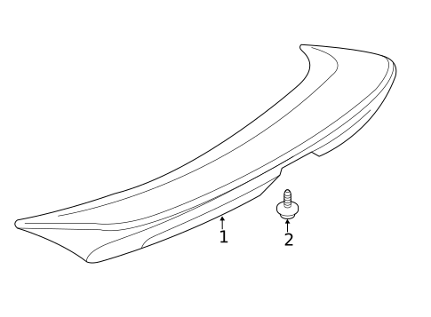 Spoiler for 2016 Nissan Versa #0