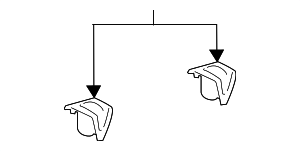 BK3Z6131112AH - Body: Cup Holder for Ford Image