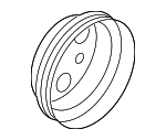 PY8W15131 - Belts &amp; Cooling: Engine Water Pump Pulley for Mazda Image