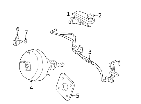 Brake Hydraulics for 2004 Dodge Intrepid #0