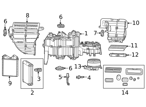 Switches & Sensors for 2023 Jeep Grand Wagoneer L #0