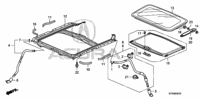Sliding Roof for 2009 Acura RDX #0