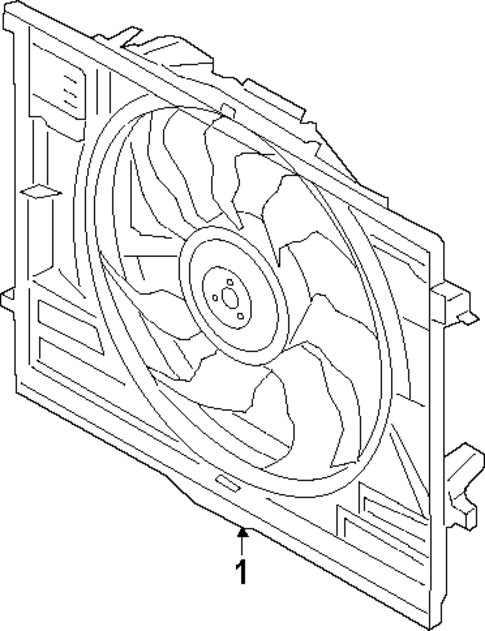 Cooling Fan for 2025 Genesis GV80 Coupe #0