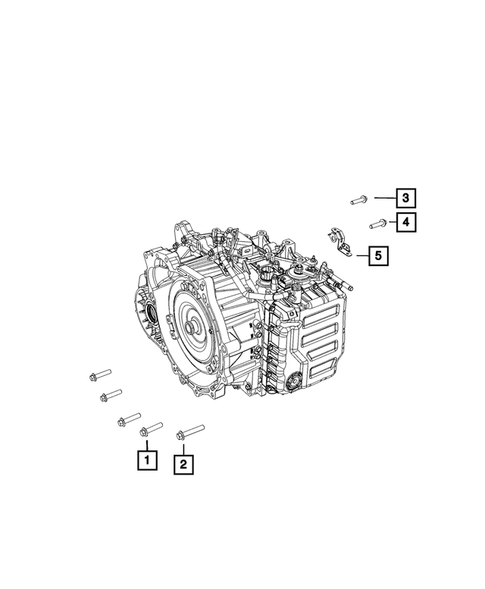 Mounting and Skid Plate for 2014 Dodge Dart #1