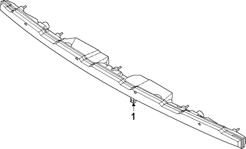 High Mounted Stop Lamp for 2025 Genesis GV80 Coupe #0