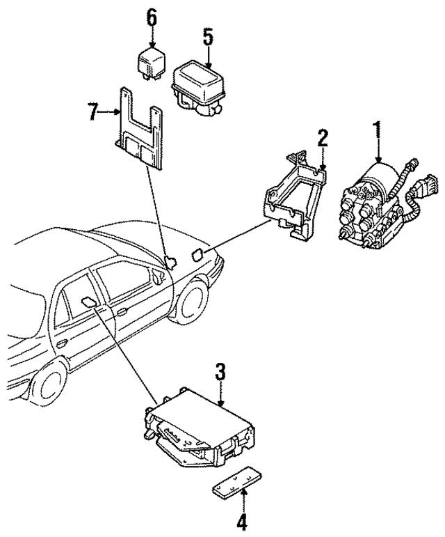 K95566730 - : ABS Relay for Kia Image