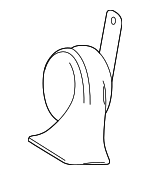 8652030670 - Electrical: Low Note Horn for Lexus: ES250, ES300h, ES350, GS F, GS Turbo, GS200t, GS300, GS350, GS450h, LC500, LC500h, LS500, LS500h, NX200t, NX250, NX300, NX300h, NX350, NX350h, NX450h+, RX350, RX350h, RX350L, RX450h, RX450h+, RX450hL, RX500h, UX200, UX250h, UX300h Image