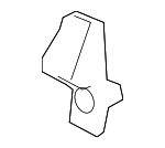 80363SHJA00 - HVAC: Front AC Tube Bracket for Honda: Odyssey, Pilot Image