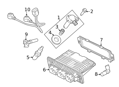 Sensors for 2014 Ford F-150 #1