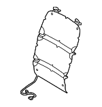 LJ6Z14D696H - Body: Seat Back Heater for Ford Image