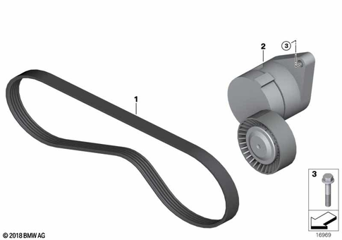 Belt Drive for 2005 BMW Z4 M3.2 #2